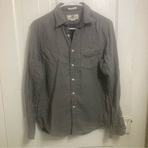 Club Room men’s gray button up shirt size small